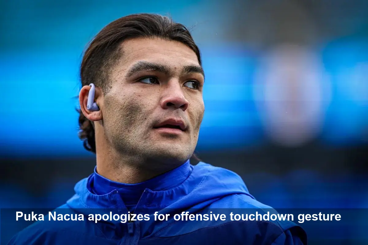 Puka Nacua Apologizes After Antisemitic Touchdown Gesture