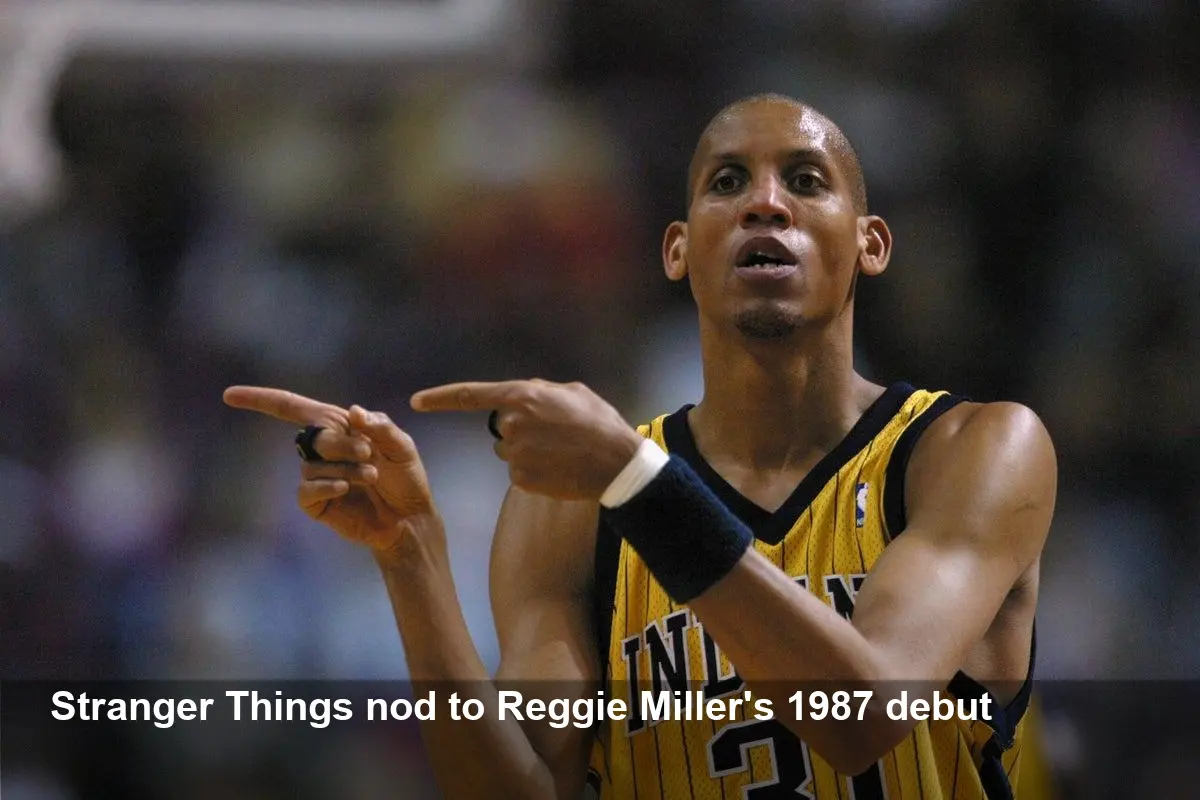 Stranger Things nod: Reggie Miller over Steve Alford