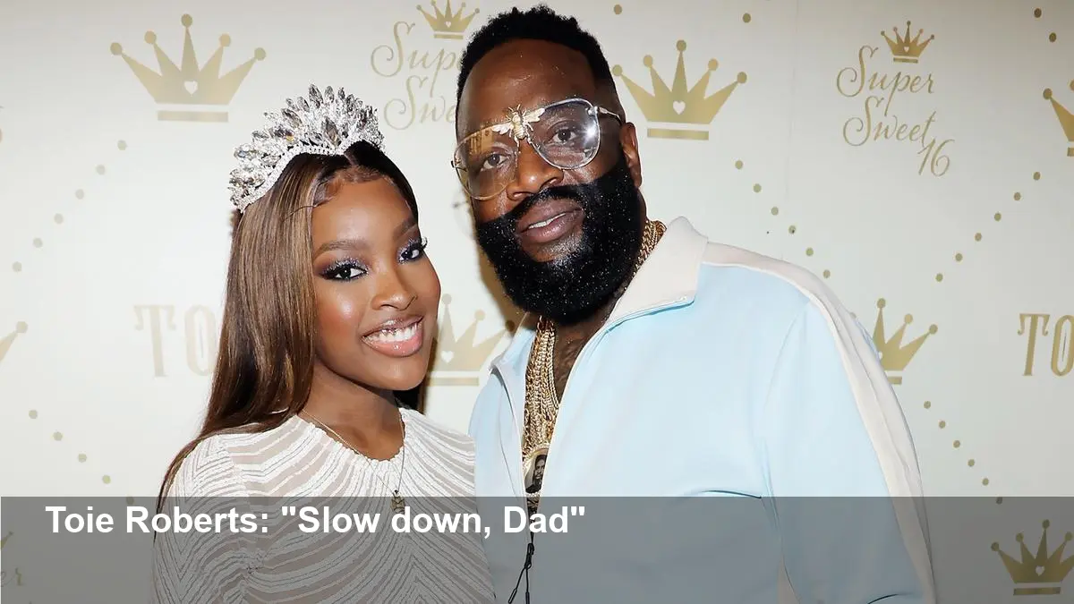 Rick Ross Daughter Tells Him to ‘Slow Down’ Publicly