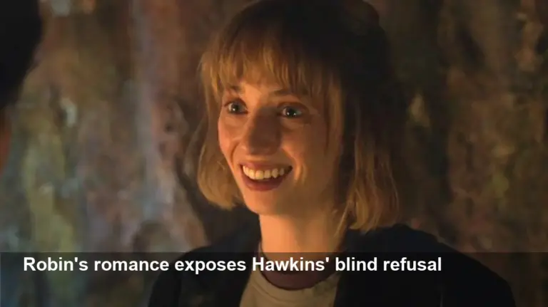 Robin's Romance in Stranger Things Exposes Hawkins Blindness