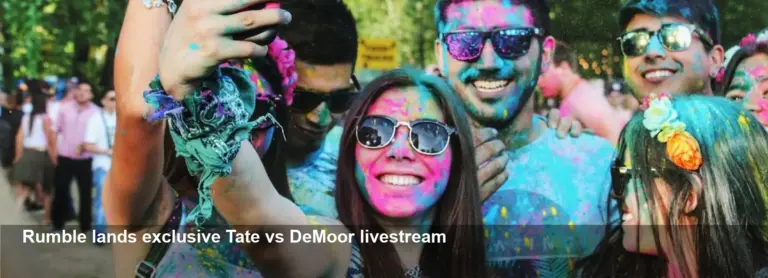 Rumble Secures Andrew Tate vs Chase DeMoor Livestream