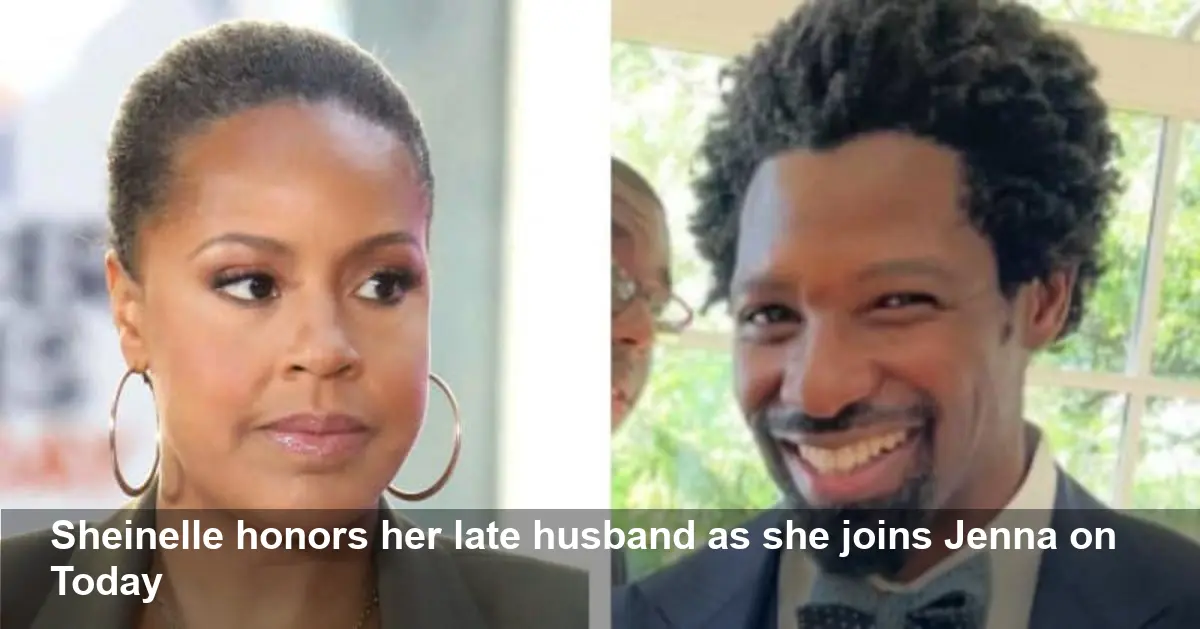 Sheinelle Jones Joins Jenna on Today, Honors Late Husband