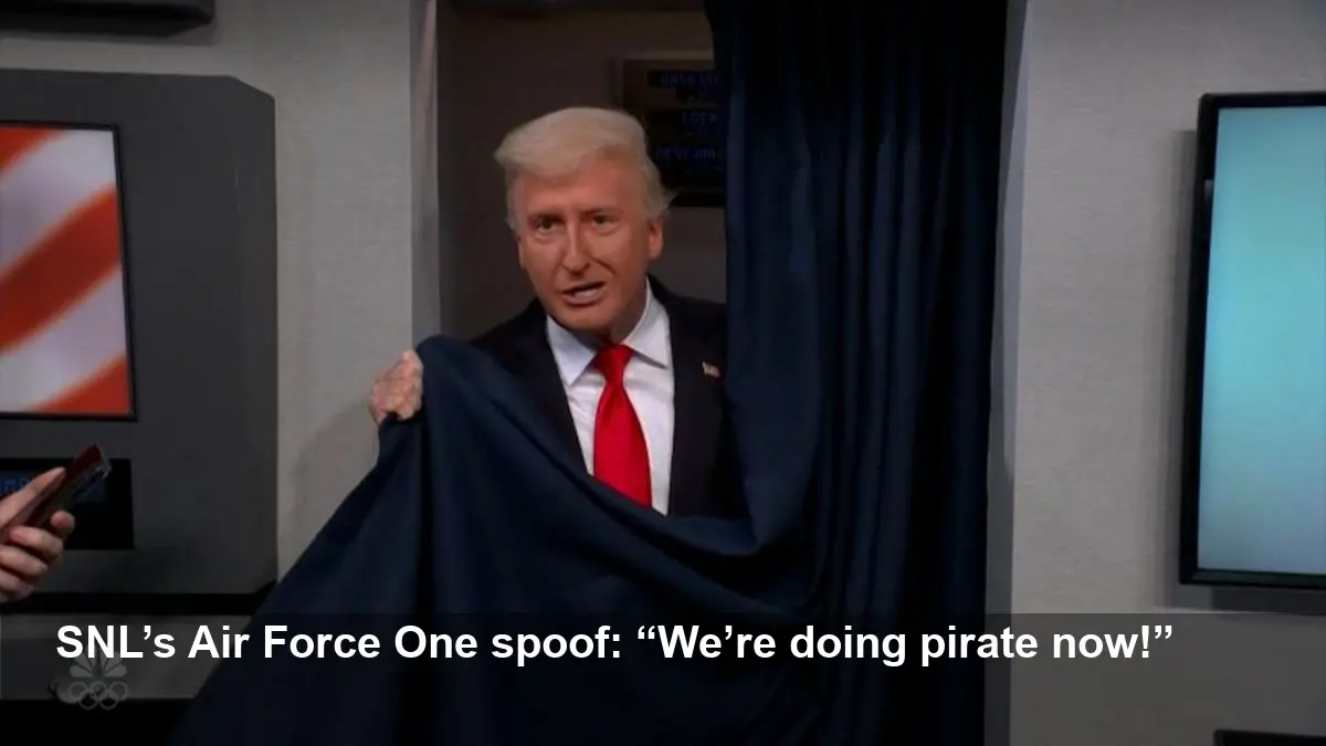 SNL Cold Open Mocks Trump: “We’re doing pirate now!”