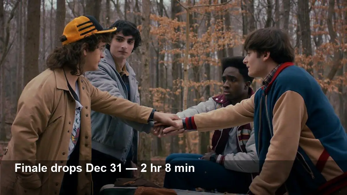 Stranger Things Netflix finale: When and runtimes 2025