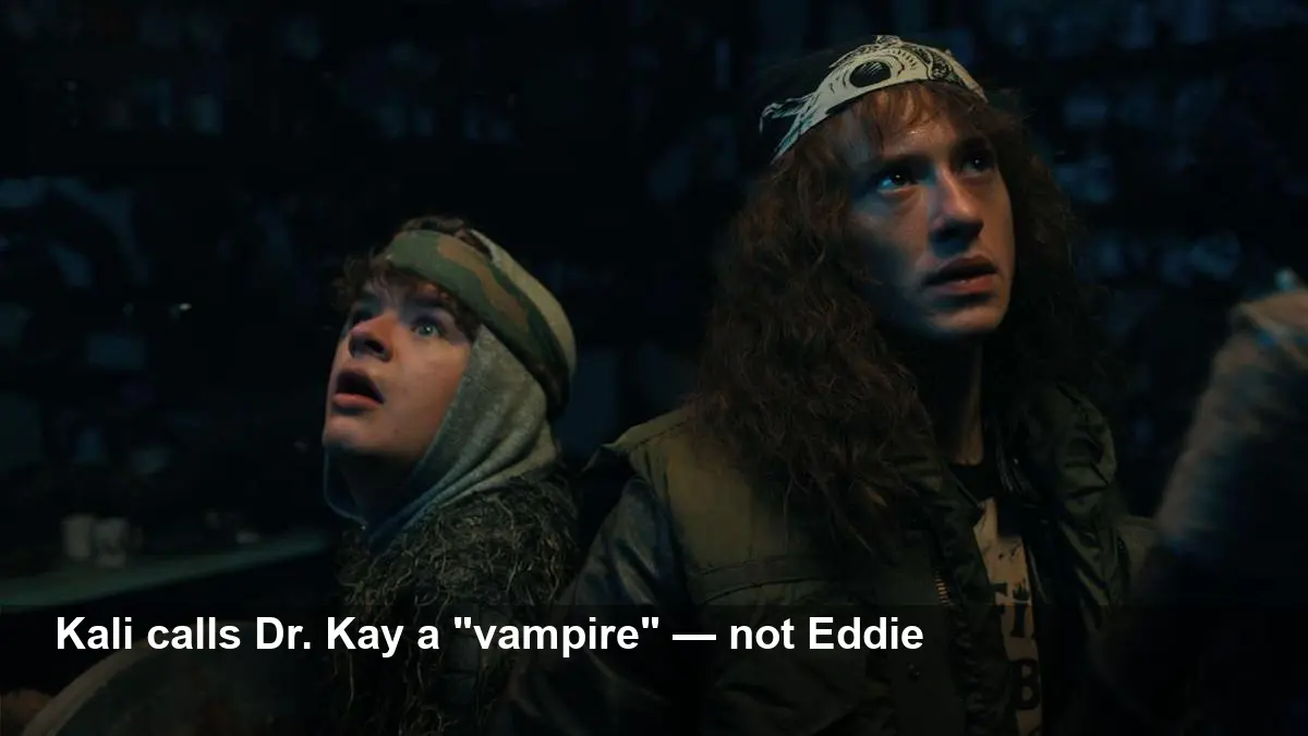 Stranger Things S5: Vampire Reference Sparks Eddie Theories
