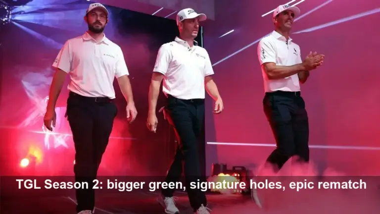 TGL Season 2: New holes, greener putting, rematch set