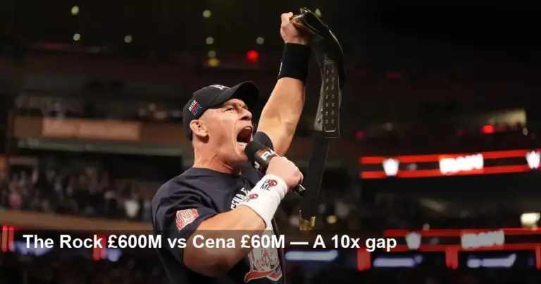 Dwayne 'The Rock' Net Worth Is 10x John Cena's Fortune