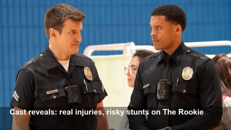 The Rookie cast reveal dangerous on-set injuries in 2025