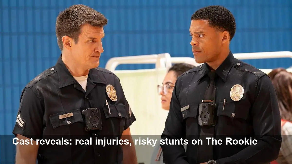 The Rookie cast reveal dangerous on-set injuries in 2025
