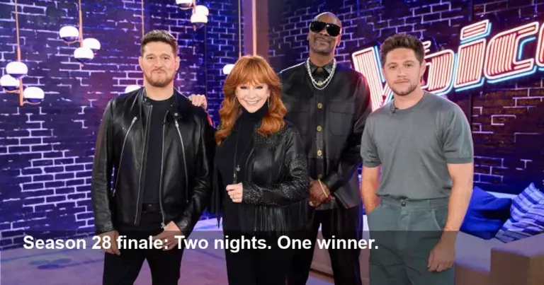 The Voice Season 28 Finale — Dates & How to Watch