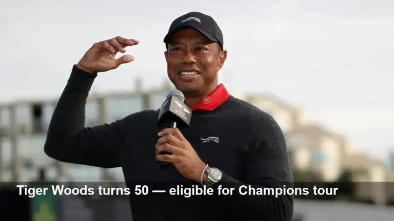 Tiger Woods Turns 50; Eligible for PGA Tour Champions