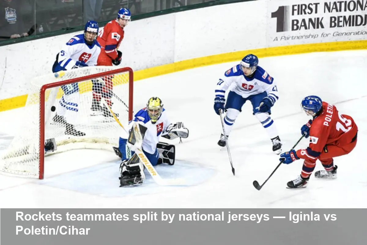 Tij Iginla, Rockets teammates clash at World Juniors