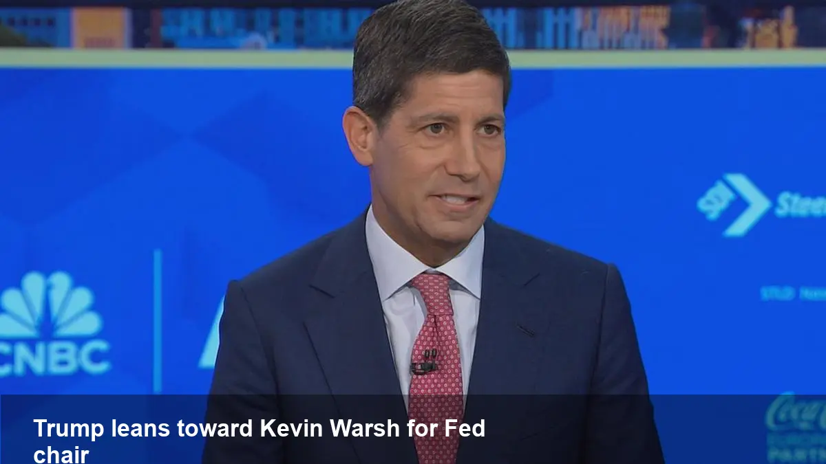 Trump Says Kevin Warsh Tops His List for Fed Chair