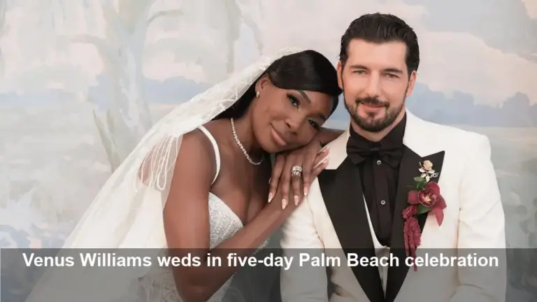 Venus Williams’ Five-Day Wedding at Palm Beach Home