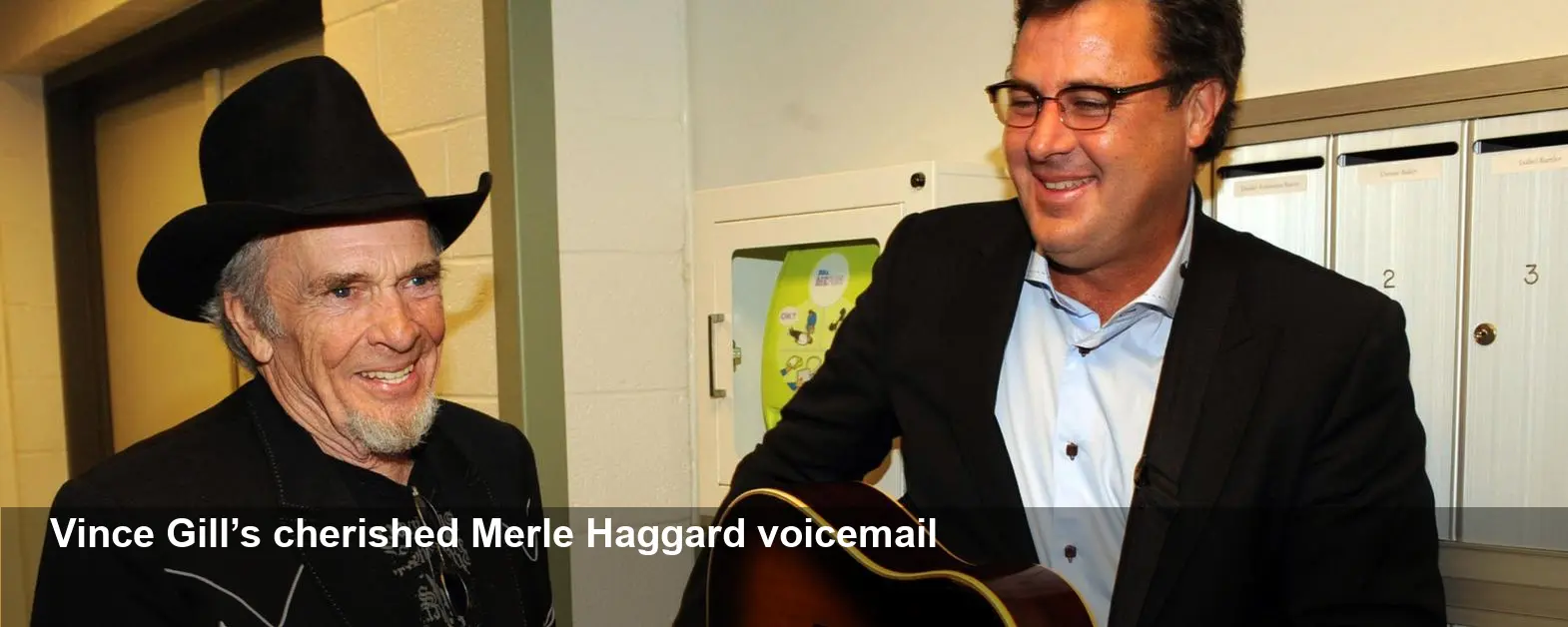 Vince Gill Plays Merle Haggard Voicemail Live at Concerts