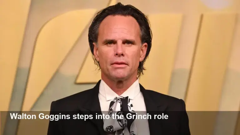 Walton Goggins Embraces Grinch in Walmart Holiday Ad