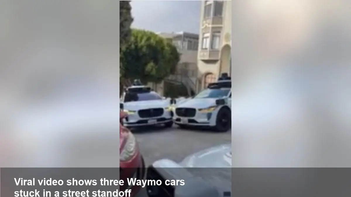 Waymo Standoff in San Francisco Blocks Street — Viral
