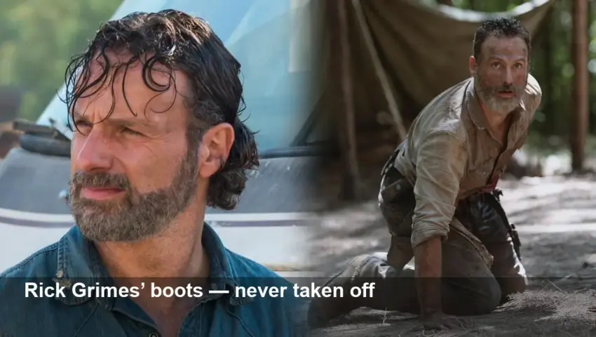 Why Andrew Lincoln Never Took Off Rick Grimes' Boots