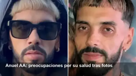 Preocupa la salud de Anuel AA: fotos virales y reportes