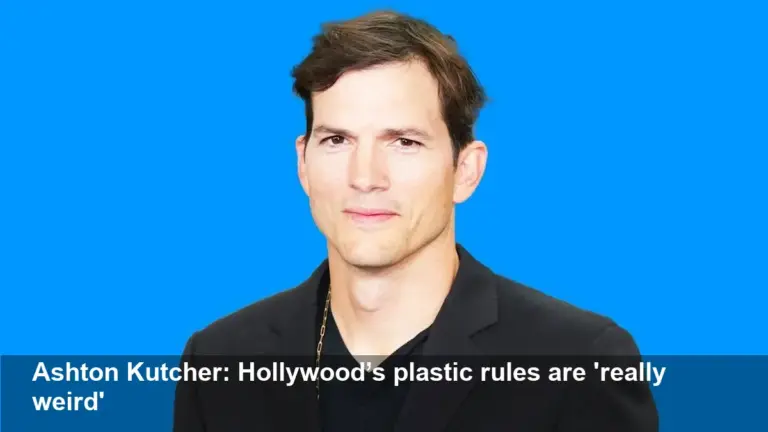 Ashton Kutcher Calls Out Hollywood's Plastic Rules Now