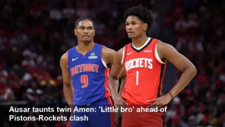 Pistons’ Ausar Thompson Needles Twin Amen: ‘Little Bro’