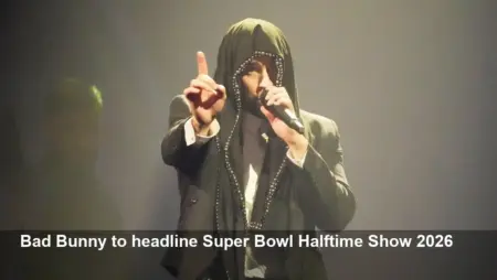 Bad Bunny to Headline Super Bowl Halftime Show 2026