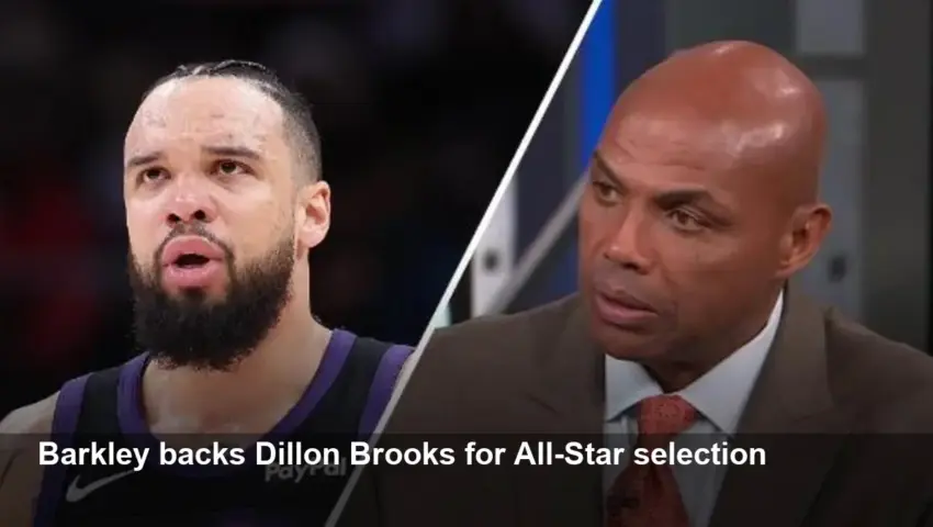 Charles Barkley: Dillon Brooks Deserves All-Star Nod
