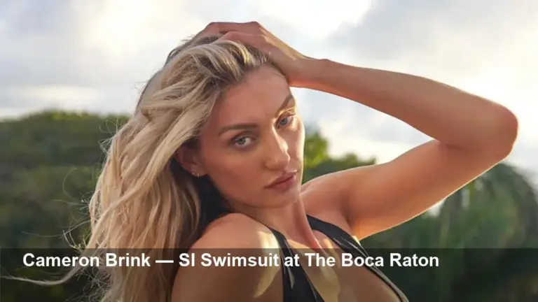 Cameron Brink Turns 24: SI Swimsuit Throwback — Boca Raton
