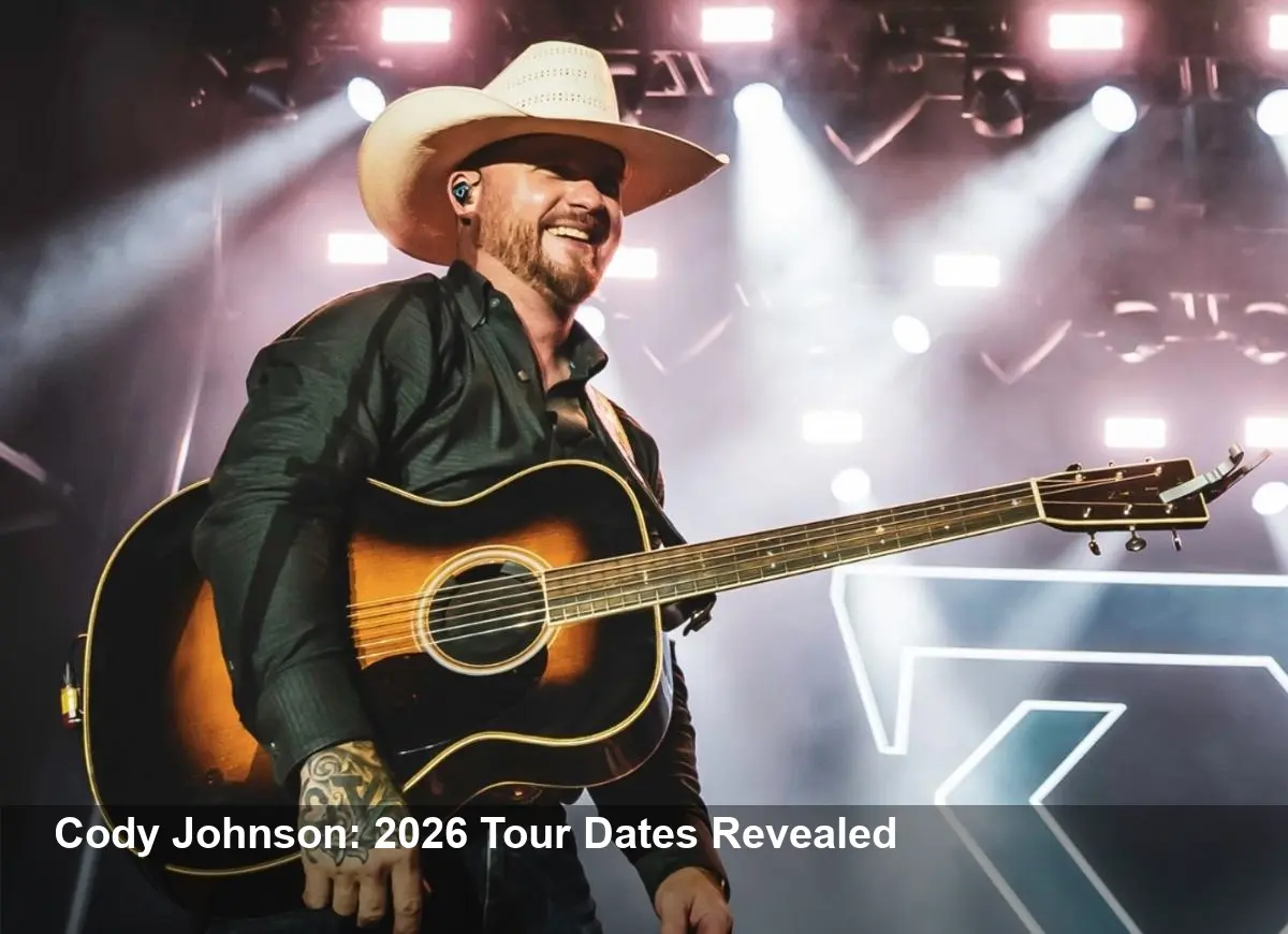 Cody Johnson Reveals 2026 Tour — 30+ U.S. & Canada Dates