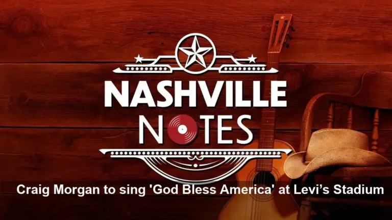 Craig Morgan to Sing God Bless America at Levi's Stadium