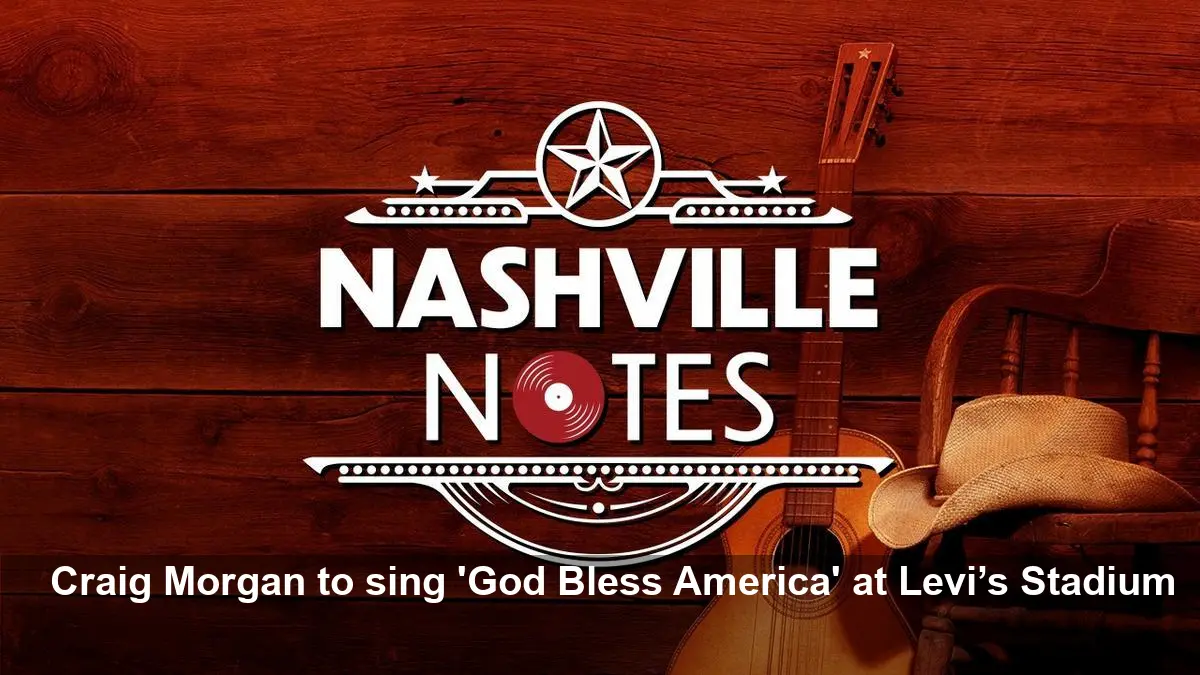 Craig Morgan to Sing God Bless America at Levi’s Stadium