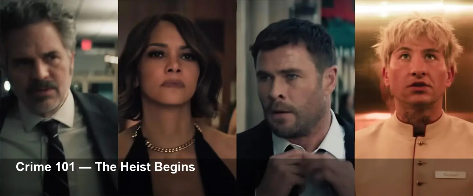 Crime 101: New Trailer Teases LA Heist Thriller Feb Release