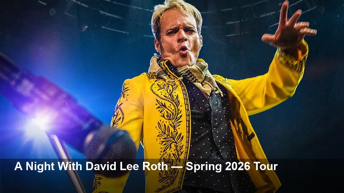 David Lee Roth Announces Spring 2026 North American Tour