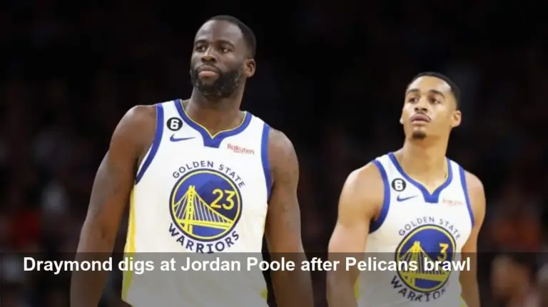 Draymond Green Mocks Jordan Poole After Pelicans Fight
