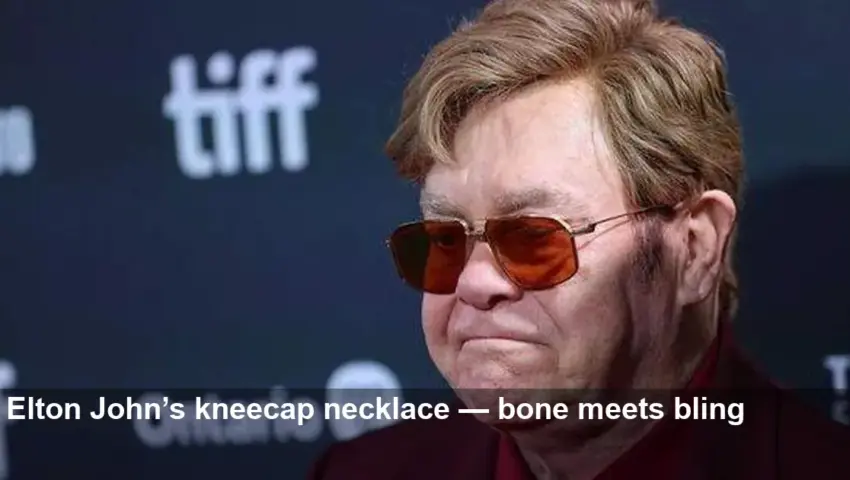 Elton John's Kneecap Necklace: Bone Turned to Jewellery