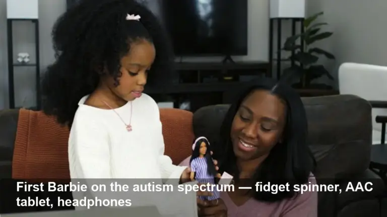Mattel launches first-ever Barbie on the autism spectrum