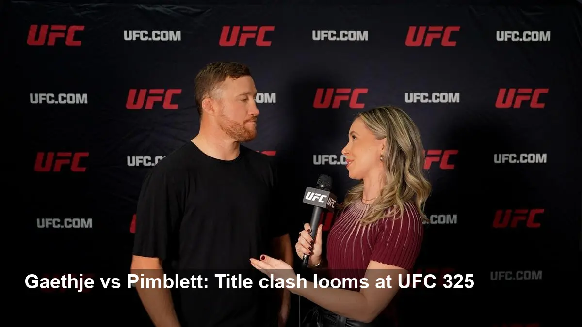 Gaethje vs Paddy Pimblett: Backstage Talk Before UFC 325