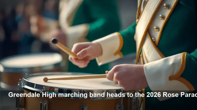 Greendale High Band to March in 2026 Rose Parade Live