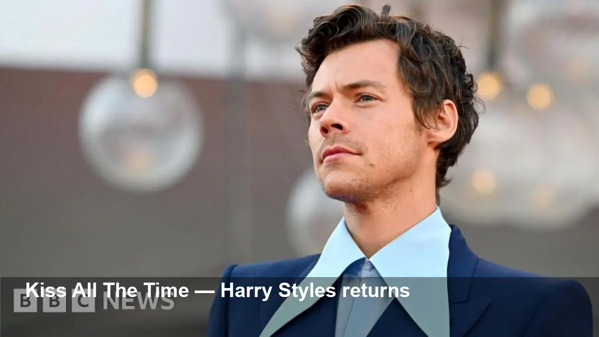 Harry Styles announces new album ‘Kiss All The Time’