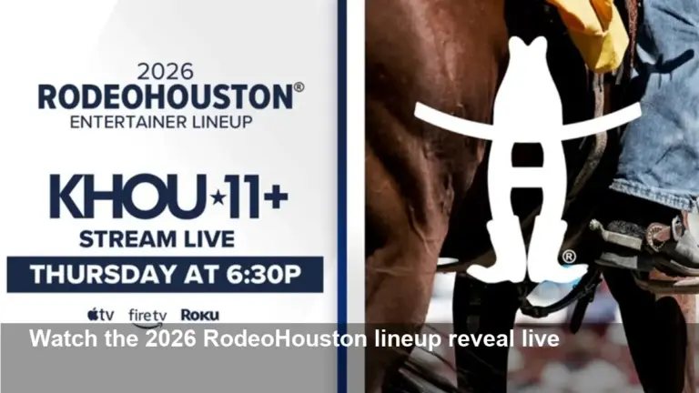 Watch RodeoHouston Lineup Reveal Live Thursday on KHOU 11+