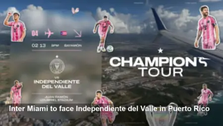 Inter Miami adds Puerto Rico friendly to 2026 tour