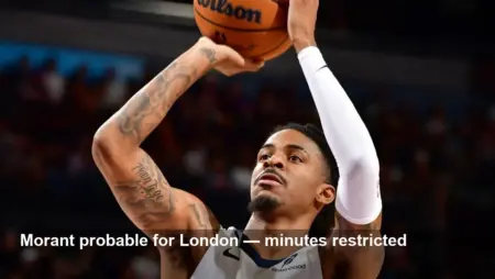 Is Ja Morant Playing Today? Coach Optimistic for London