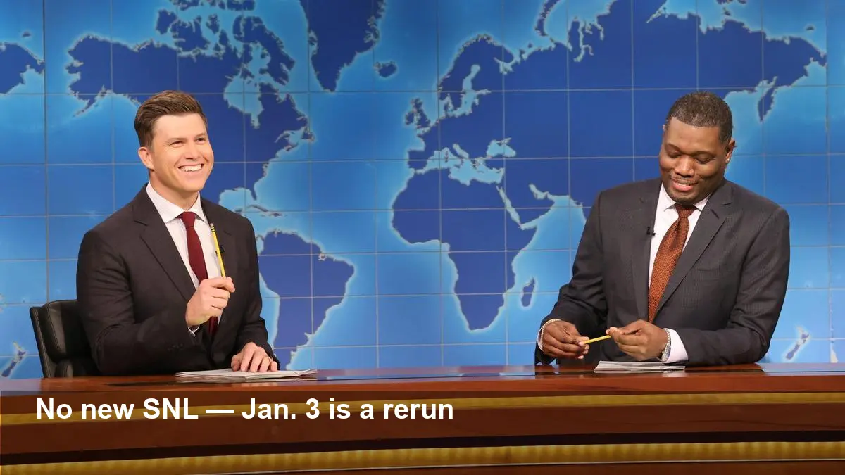 Is SNL new tonight (Jan 3)? Host & Musical Guest Details
