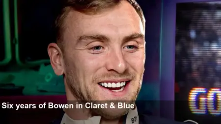 Jarrod Bowen celebrates six years at West Ham, reflects