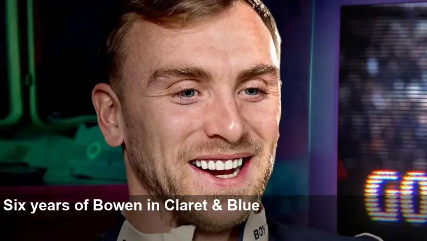 Jarrod Bowen celebrates six years at West Ham, reflects