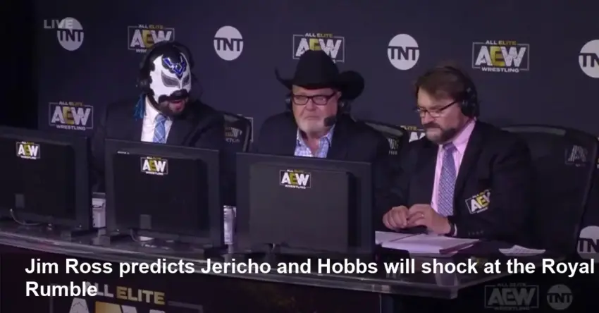 Jim Ross predicts Jericho & Hobbs at Royal Rumble