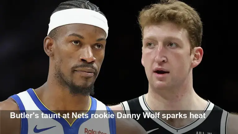 Jimmy Butler Appears to Call Out Nets Rookie Danny Wolf