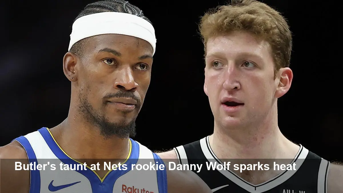 Jimmy Butler Appears to Call Out Nets Rookie Danny Wolf