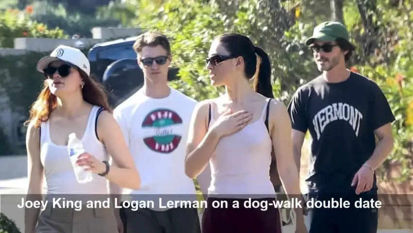 Joey King & Logan Lerman Spotted on Dog-Walk Date in LA