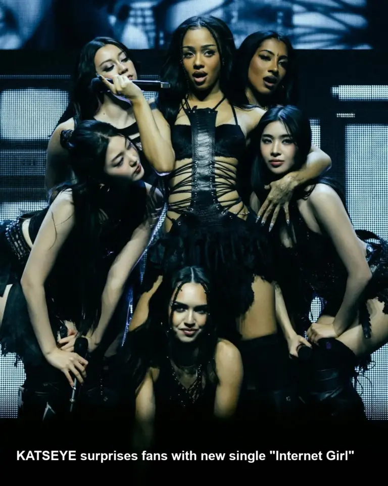 KATSEYE Drops Surprise Single 'Internet Girl' Ahead of Year